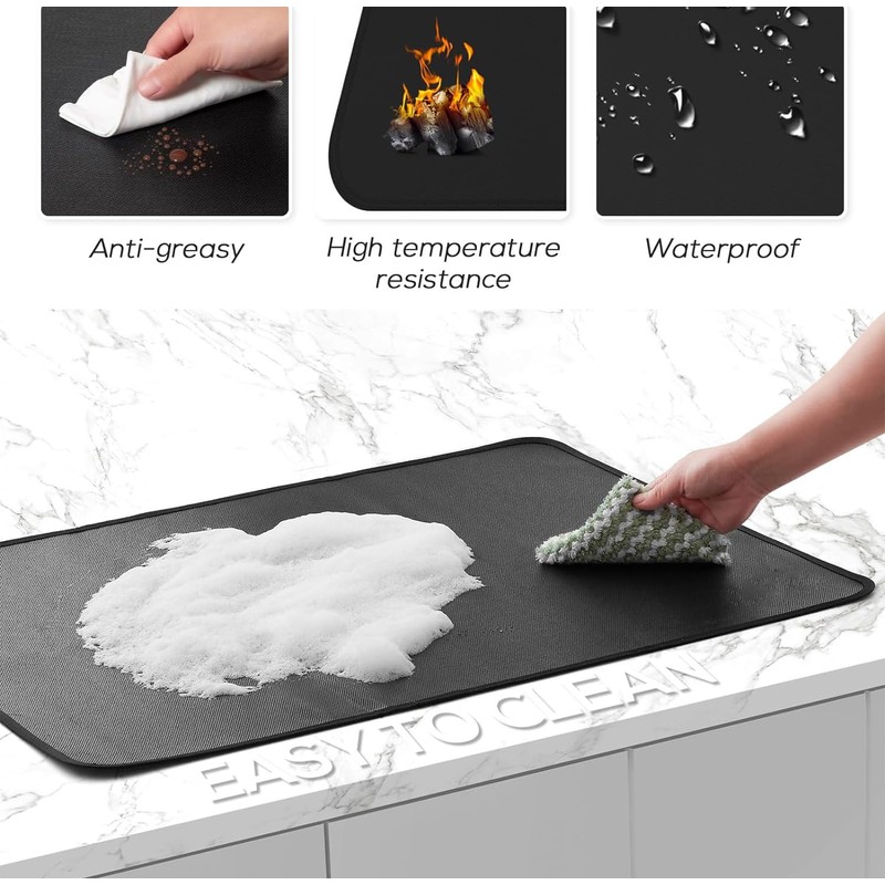 Ceramic Hob Cover Plate, Fireproof and Waterproof Hob Cover Plate,