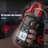 Digital Clamp Meter Automatic Intelligent Voice Announcement ABS Red Multi