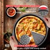 YIDAZLE Non-Stick Pizza Pans (2 PACK), Round Pizza Trays for
