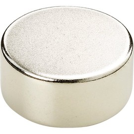 TRUSCO TN310R1P Neodymium Magnet, Round Shape, Outer Diameter 0.1 x Thickness 0.4 inches (3 mm) x Thickness 0.4 inches (10 mm), Pack of 1