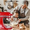 6 Draht Schlagobersaufsatz, Kompatibel mit Kitchen Aid 4.5-5 QT/ 6-8