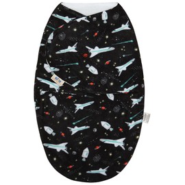 BlueSnail Baby Swaddle, Soft and Comfortable, Newborn Easy Wrap Receiving Blanket, Suitable for 0-3/3-6 Months (Black, 0-3 Months)