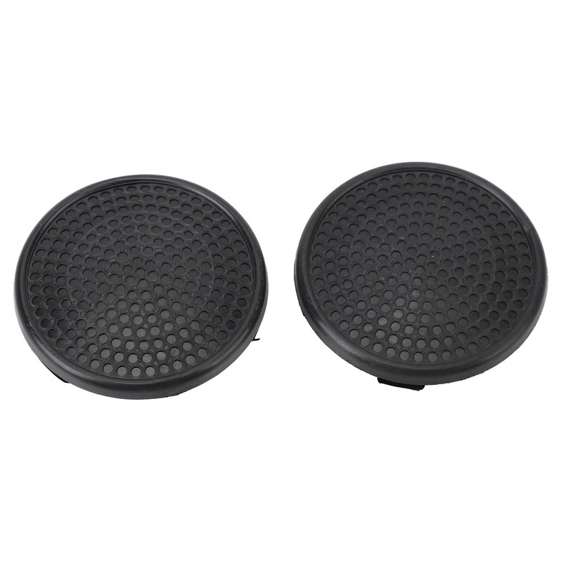 1 Pair Front Bumper Fog Light Hole Covers Left Right