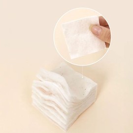 HEVEBLUE [HEVEBLUE]Bleach-free Biodegradable Stretchy 100% Cotton Pads (60ea)