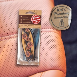 Cool Surfboards Car Air Fresheners, Car Air Fresheners Scented With Essential Oils (3 Pack)