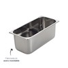 LACOR 66175 Ice Container, 18/10 Stainless Steel, Ice Cream, Holds