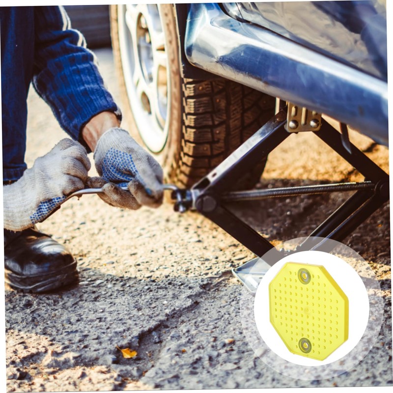 ULTECHNOVO Car Lift Rubber Pad Automotive Elevator Arm Mat Heavy