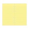 Filofax Personal Yellow Ruled Notepad