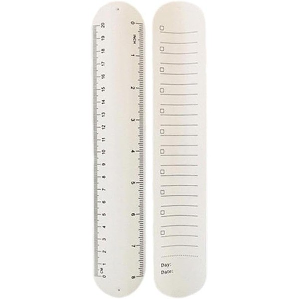 Wearable Nurse Notepad Wristbands, Silicone Reminder Bracelet Write On Memo,