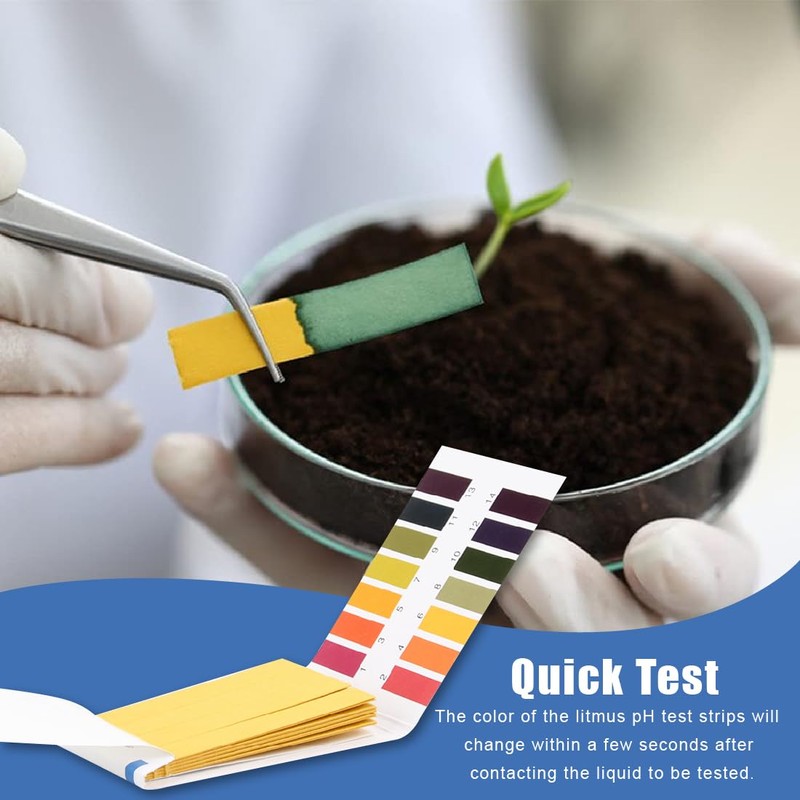 CRLLDPM 1 Roll PH Test Strips, Measuring Range 0-14, Litmus