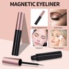 BILEYCHA Upgrade 3D Natural Magnetic Eyelashes,Lightweight Magnetic Eyeliner and Eyelashes