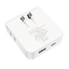 AKIRARI Multi-functional Power Strip, 4 Outlets, 2 AC Power Outlets,