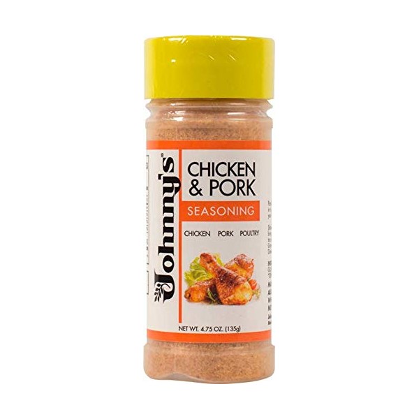 Johnny's Chicken and Pork Seasoning, 4.75 Ounce (Pack of 2)