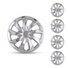 ROXX 4Pcs Set 15inch Universal Wheel Rim Cover Hubcaps Replacement