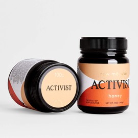 ACTIVIST Raw Manuka Honey 100+MGO | Product of New Zealand | Certified Non-GMO | BPA-Free Jar (12 oz| 340 g)