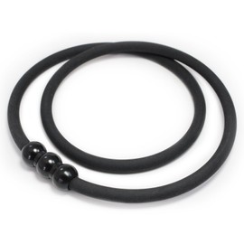 Elg Synapse Necklace (ZERO) Black x Black EGSZN101 M (49 cm)