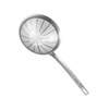 VANDHOME Skimmer Slotted Spoon 6 Inch 304 Stainless Steel Strainer