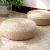 Hand Made Plaited Futon Mat Bulrush Mat Floor Mat Round