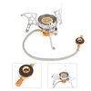 Camping Stove Portable Aluminum Alloy Stainless Steel Practical Outdoor Cooking