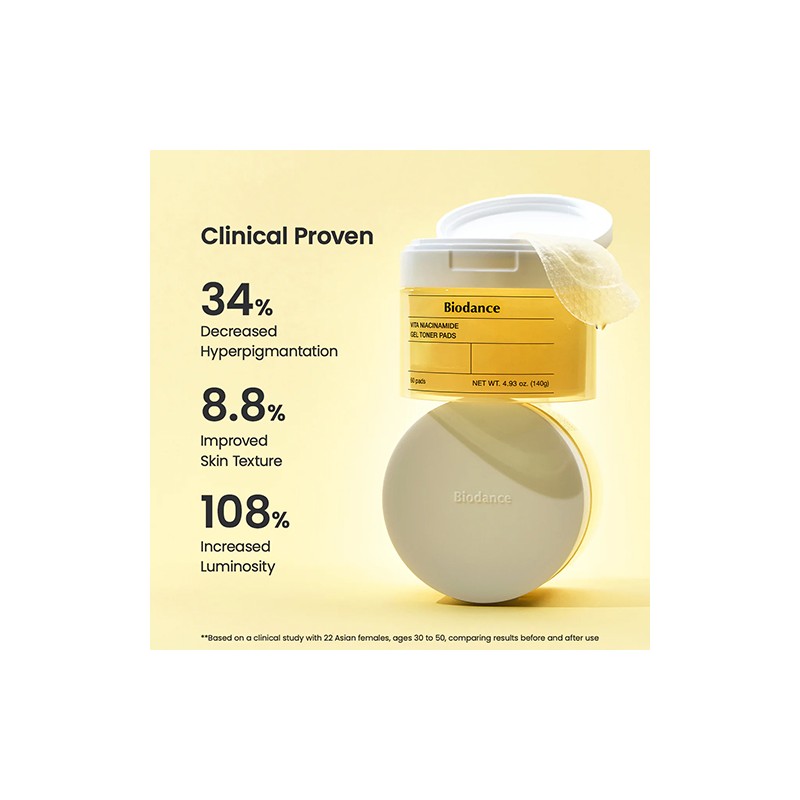 Biodance [Biodance]Vita Niacinamide Gel Toner Pads (60 pads)