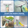Window Vacuum Squeegee Cordless, Electric Window Vac, Rechargeable Window Cleaner