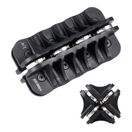 Wisscool 1/4 Inch Tubing Straightener, Handheld Brake Line Tube Straightening Tool for Fuel Line Copper Aluminum Steel Coils