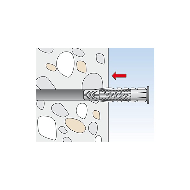 Fischer TAS. Nylon UX C/Screw 6 x 50R