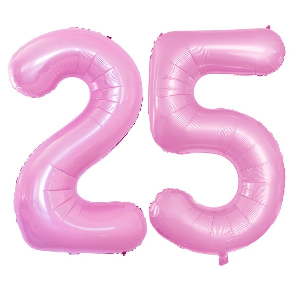 GOER Number 25 Balloons for 25th Birthday Party Decorations,42 Inch
