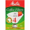 Melitta #4 Cone Coffee Filters, White, 40 Total Filters Count