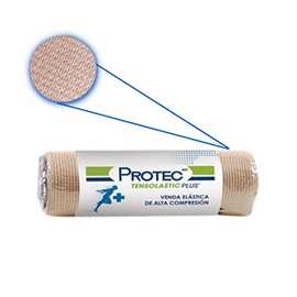 Venda elastica de alta compresion 10cm (6 piezas)