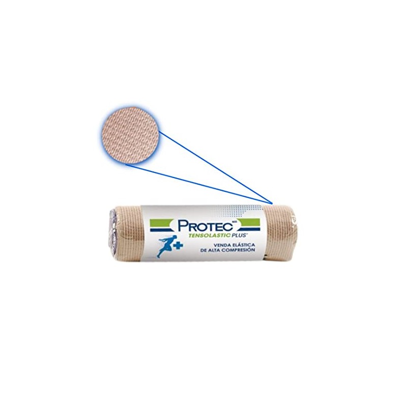 Venda elastica de alta compresion 10cm (6 piezas)