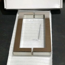 ALUMAX, Shower Door Handle Chrome - 8" Square Style, NEW FREE SHIPPING