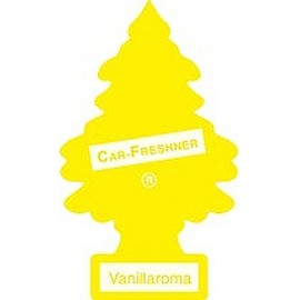 LITTLE TREES Car Air Freshener | Hanging Paper Tree for Home or Car | Vanillaroma | Pack of 6