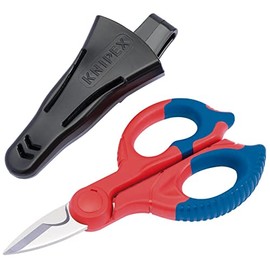 Knipex 59771 95 05 155 SB Electricians Cable Shears, Multi-Colour, 15 mm