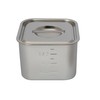 Sugiko SH-4210 Shallow Shaped Square Kitchen Pot with 8-Scale (with