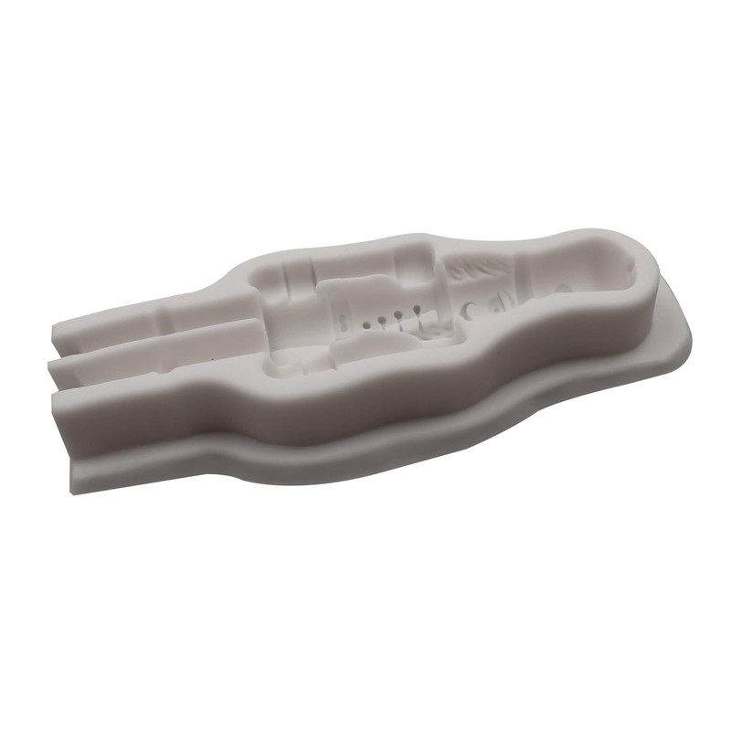 Molde de silicona para soldado de cascanueces, herramienta para hornear
