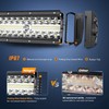 Nilight Led Light Bar 22Inch 480W Triple Row Flood Spot