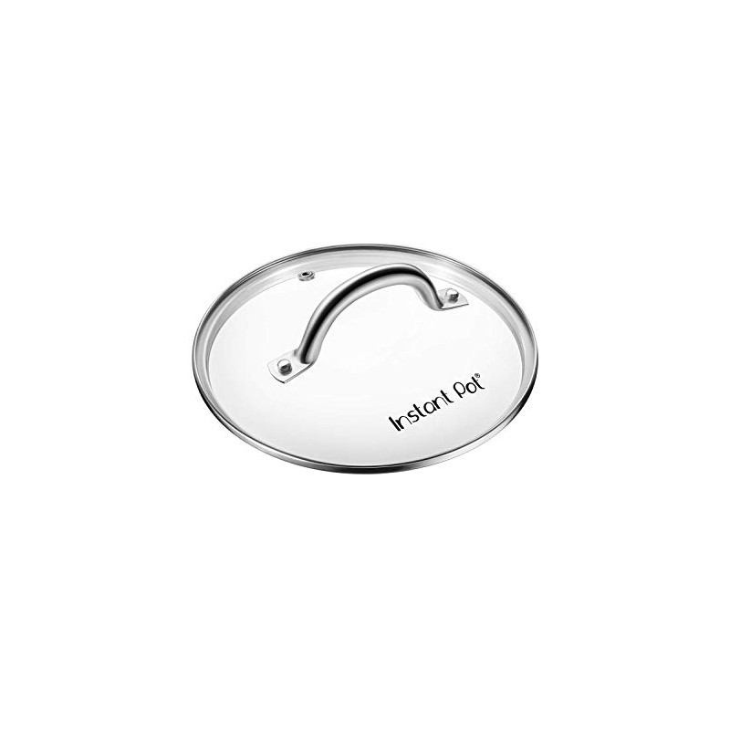 Instant Pot Tempered Glass Lid, 10 inch Stainless Steel (8