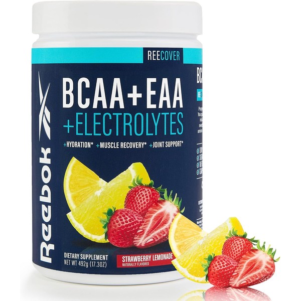 Reebok ReeCover BCAA + EAA + Electrolytes | 8g EAAs,