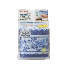 Earl Condensation Water Absorption Tape Blue Flower 8 cm Wide