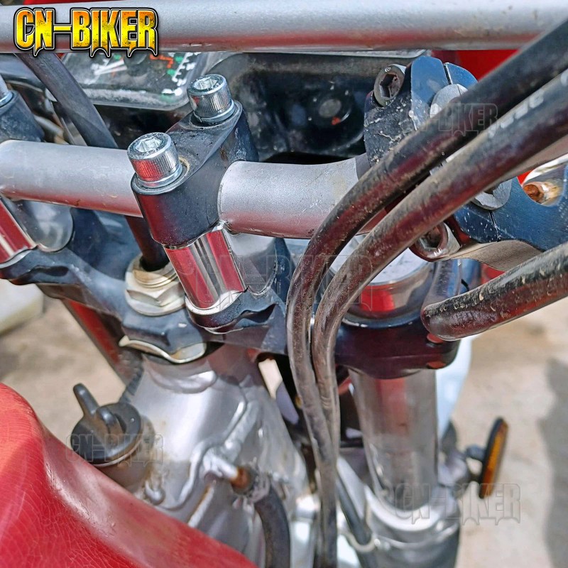 CB Handlebar Clamp Risers 7/8" Bars Kit 30mm Height For