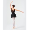 tanzmuster Children's Ballet skirt "Elli” with elastic waist in cotton