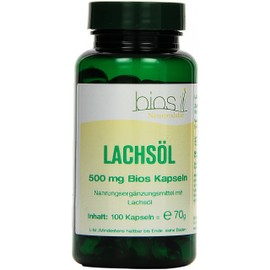 Bios Salmon Oil, 500 mg, 100 capsules (70 g)