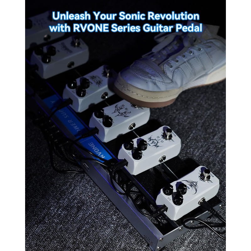 RVONE Analog Delay Guitar Pedal for Electric Guitar, Vintage-Style Guitar