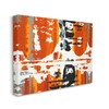 Stupell Home Décor Burnt Orange Momentum Oversized Stretched Canvas Wall