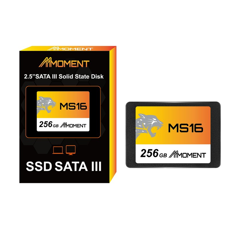 [Made in Taiwan] MMOMENT MS16 256GB 2.5 inch SSD SATA3