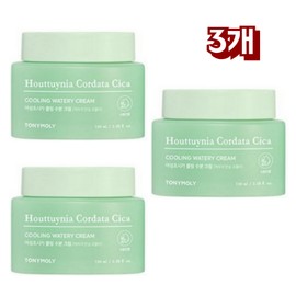 Tony Moly Houttuynia cordata Cica Cooling Moisture Cream 100ml 3 packs / 토니모리 어성초 시카 쿨링 수분 크림 100ml 3개