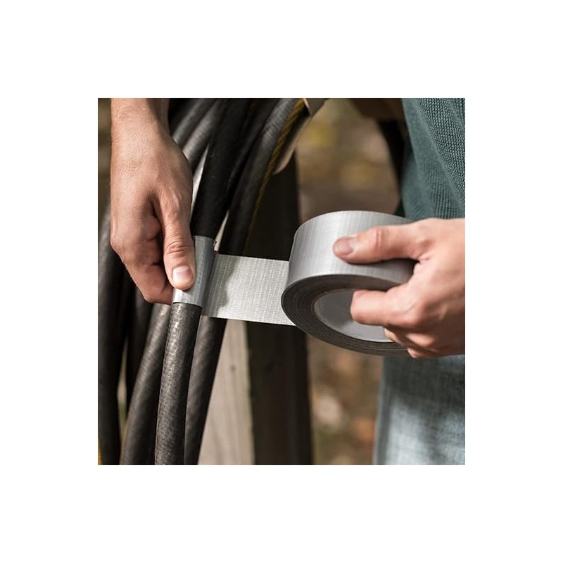 4All Duct Tape 48mmx50m (Silver, Pack of 3)