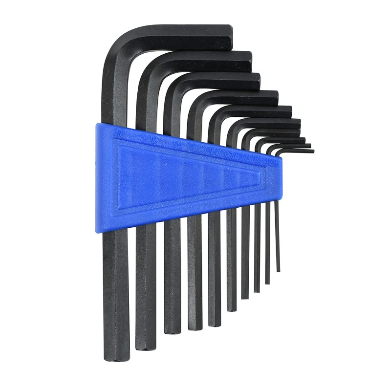 Dapetz ® 10PCs Imperial Hex Allen Key Expert Set Allan