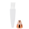2 in 1 Electric Eyebrow Trimmer Lipstick Shape USB Rechargeable